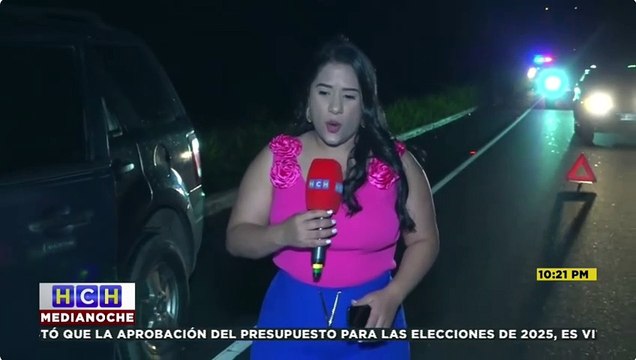 Brutal accidente deja pérdidas materiales en la carretera hacia Olancho
