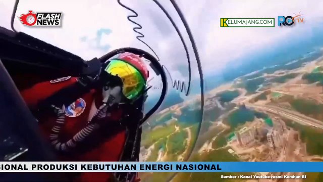 Kompilasi Demo Udara Jupiter Aerobatic Tim di Langit IKN Rangkaian HUT di IKN