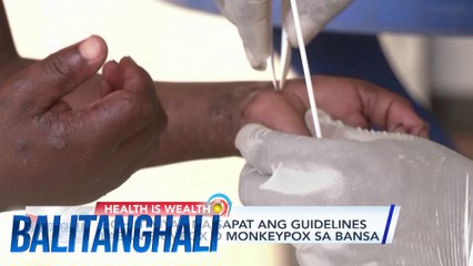 DOH, nagbabala kaugnay sa community transmission ng mpox sa Pilipinas | Balitanghali