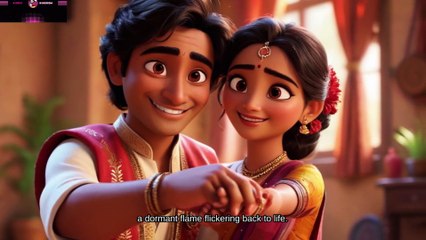 Love Rekindled Old flames reunite at a friend's stories for kids in english with moral