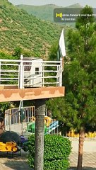 Park in hilly area,,, some moment passed in hilly area