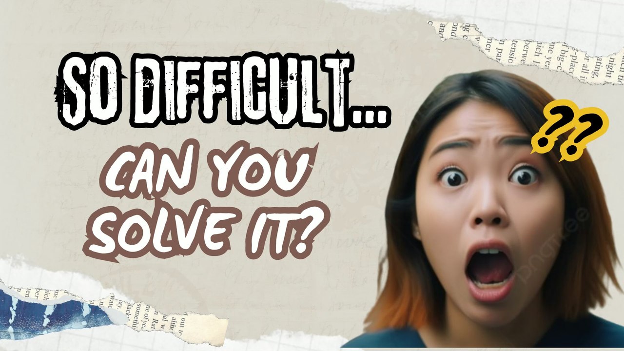 E10: This one is difficult... Quick Crossword Challenge!