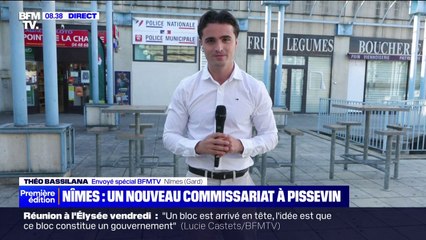 Descargar video: Trafic de drogues: ouverture d'un nouveau commissariat dans le quartier de Pissevin à Nîmes, un an après la mort du petit Fayed