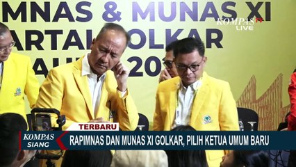 Télécharger la video: Golkar Gelar Munas dan Rapimnas Pilih Ketum Baru, Bahlil Lahadalia Jadi Calon Tunggal