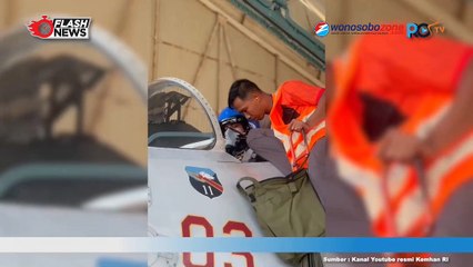 Penerbang Muda Skadron Udara 11 Sukses Terbang Solo dengan Sukhoi SU-30 MK2