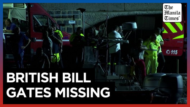 Search and rescue efforts extend into night after luxury yacht sinks off Sicily