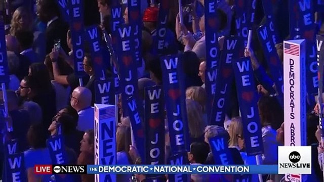 Convention démocrate - Très ému, Joe Biden a passé cette nuit le relais à Kamala Harris : Nous menons un combat contre un repris de justice et un loser !