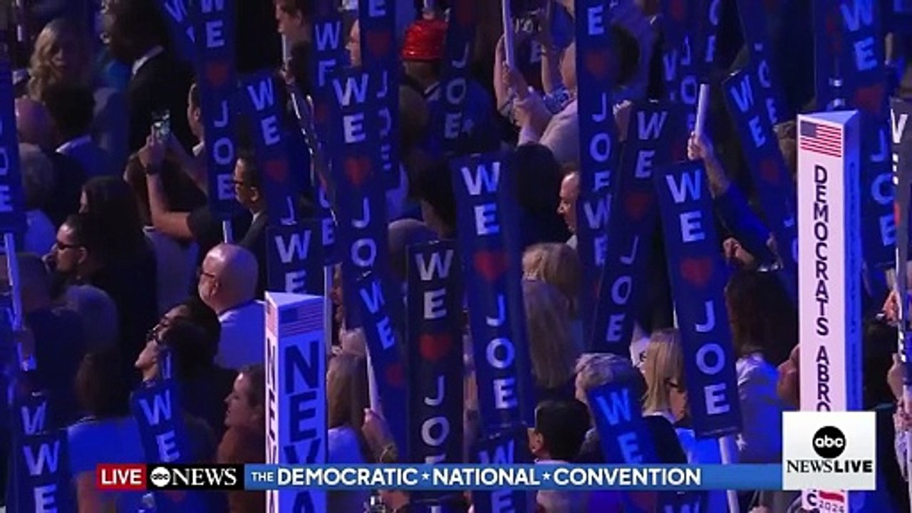 Convention démocrate - Très ému, Joe Biden a passé cette nuit le relais à Kamala Harris : "Nous menons un combat contre un repris de justice et un loser !"