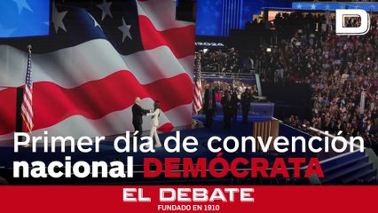 Biden, Clinton y Jill Biden participan en el primer día de la Convención Nacional Demócrata en Chicago