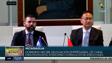 Nicaragua recibe delegación empresarial de China para intercambio comercial