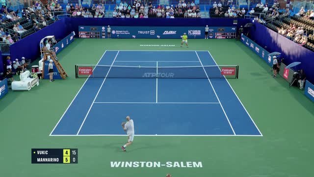 Salem - Mannarino éliminé d'entrée par Vukic