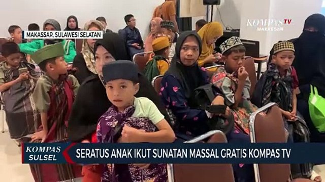 Seratus Anak Ikut Sunatan Massal Gratis Kompas TV