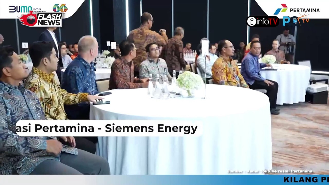PERTAMINA DAN SIEMENS ENERGY BERKOLABORASI SIAP WUJUDKAN TRANSISI ENERGI BERKELANJUTAN