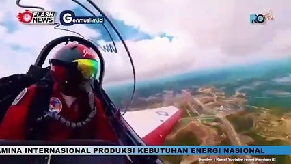 Kompilasi Demo Udara Jupiter Aerobatic Team di Langit IKN sebagai Rangkaian HUT RI Ke-79