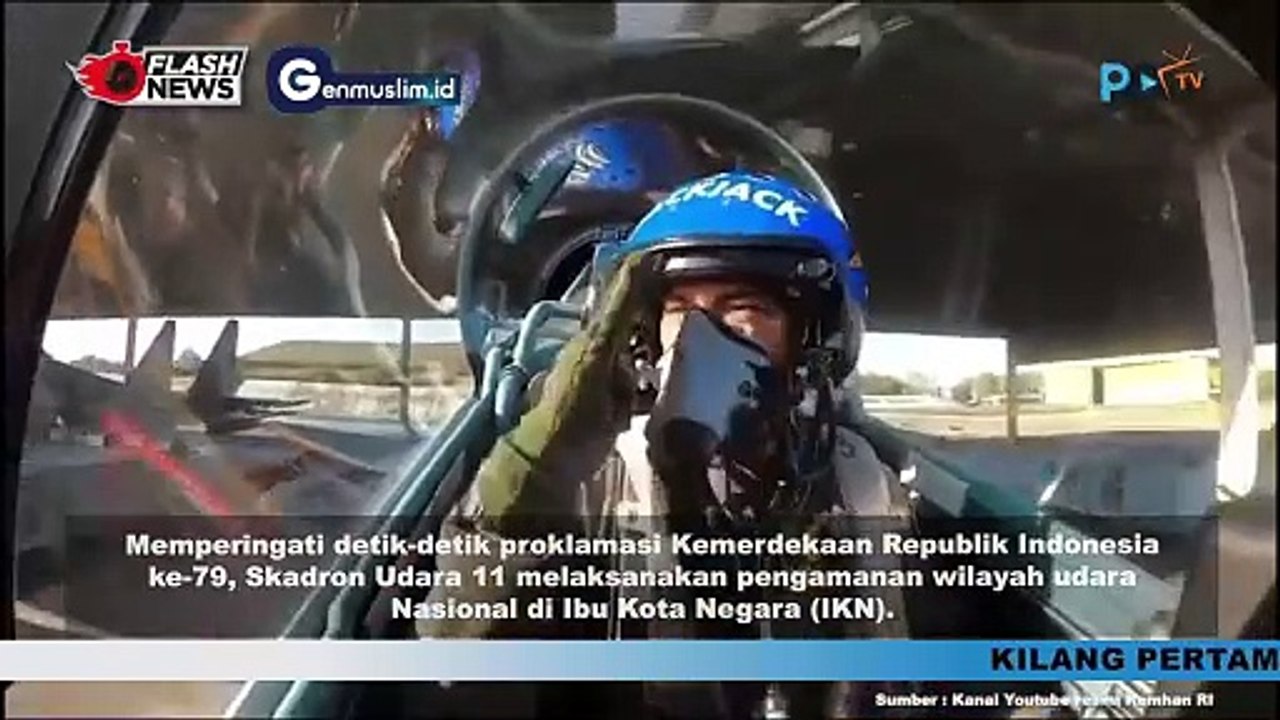 Skadron Udara 11 Melaksanakan Pengamanan Wilayah Udara Nasional di Ibu Kota Negara (IKN)