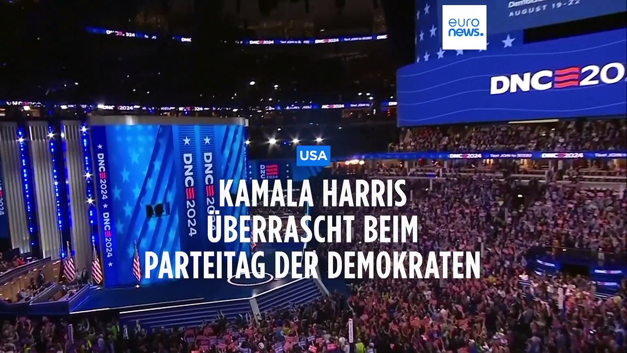 Parteitag der US-Demokraten: Zustimmung für Harris wächst