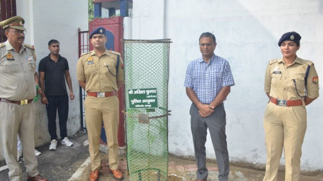 भगवान नीलकंठ के पसंदीदा फूलों से पुलिस विभाग की इमारतों को मिलेगी पहचान, पुलिस कमिश्नर ने बताया-