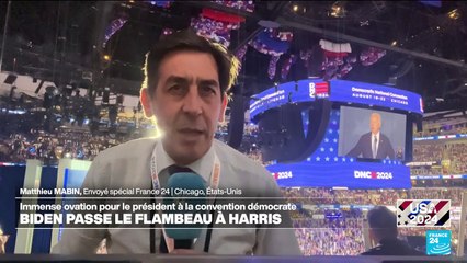 Convention démocrate : Joe Biden passe le flambeau à Kamala Harris
