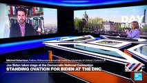 'We heart Joe': tearful Democrats hail Biden at Democratic National Convention in Chicago
