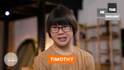 Living with Down syndrome, Timothy | In The Spotlight