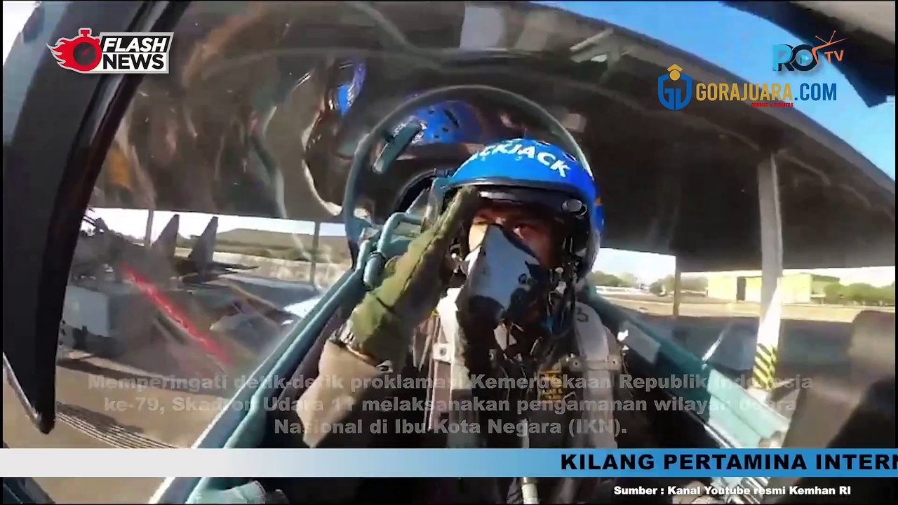 SKADRON UDARA 11 MELAKSANAKAN PENGAMANAN WILAYAH UDARA NASIONAL DI IBU KOTA NEGARA (IKN)