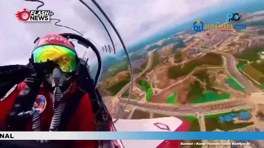 KOMPILASI DEMO UDARA JUPITER AEROBATIC TEAM DI LANGIT IKN RANGKAIAN HUT RI KE-79