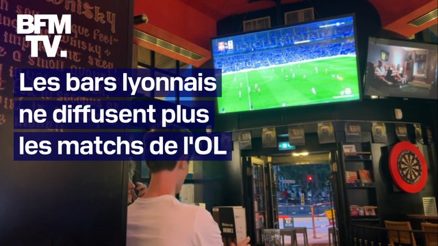 Faute de moyens, les bars du centre-ville de Lyon ne diffusent plus les matchs de l'Olympique Lyonnais