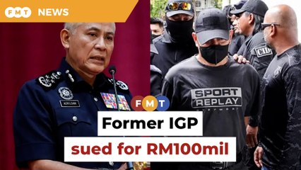 Ex-Esscom man sues former IGP for RM100mil over false murder charge