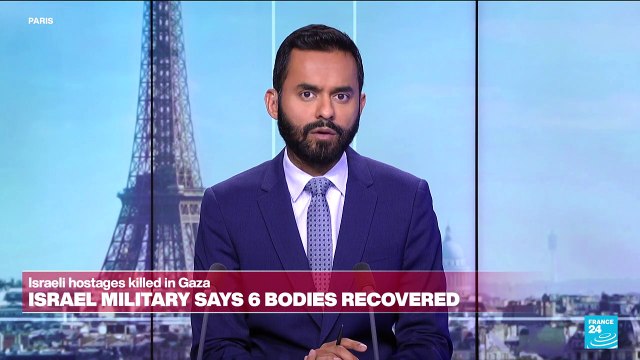 Israel army says retrieved bodies of six hostages from Gaza