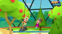 Zoo Animals Song + More Nursery Rhymes & Kids Songs _ Baby David_HD