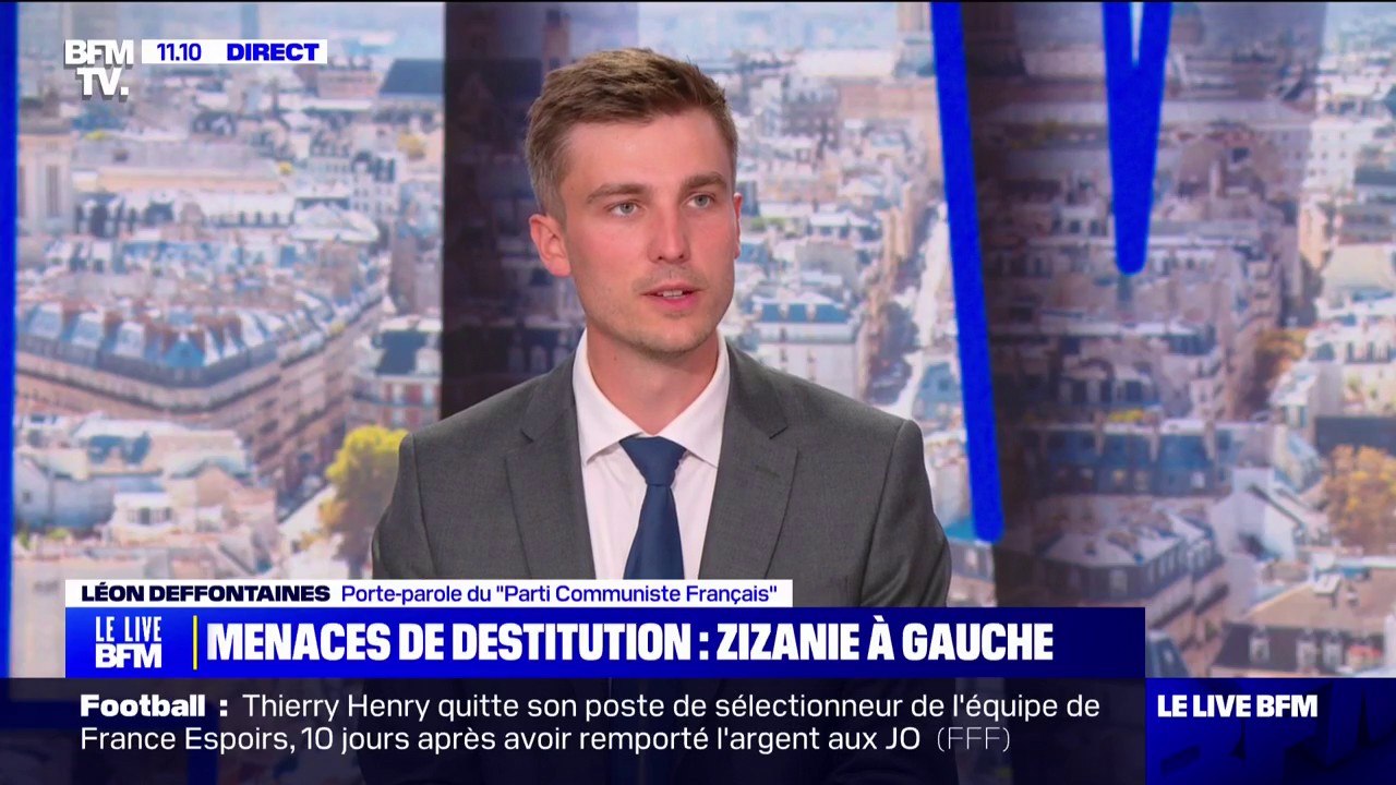 Léon Deffontaines: "Si le président de la République ne nomme pas Lucie Castets à Matignon, il s'agira probablement de la plus grosse fraude démocratique de la Ve République"