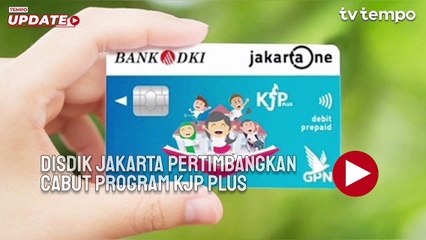 Disdik Jakarta Pertimbangkan Cabut Program KJP Plus, Prioritaskan Sekolah Swasta Gratis