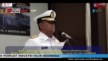 Sukses Jalanin Pendidikan, Wadan Kodiklatal Tutup Diklapa-33, Dikmatra-2 dan Diklaplikasi-2 TNI AL