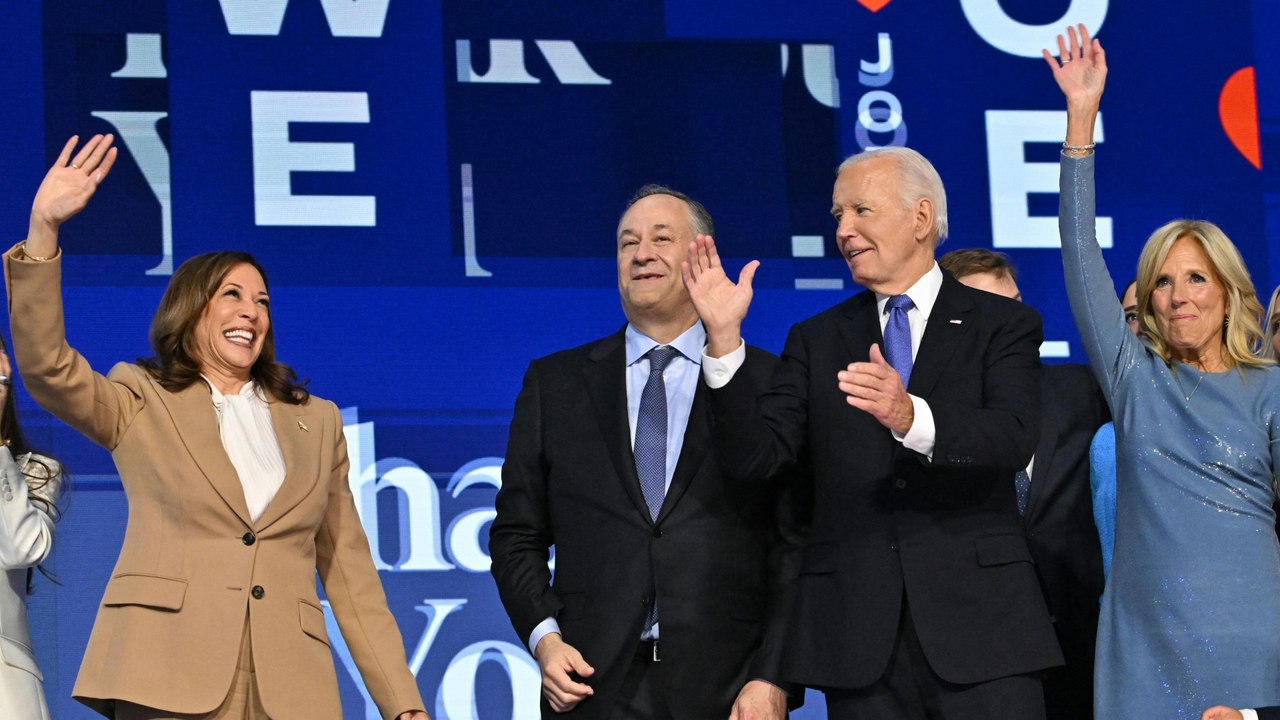 Parteitag: Biden übergibt Zepter an Harris
