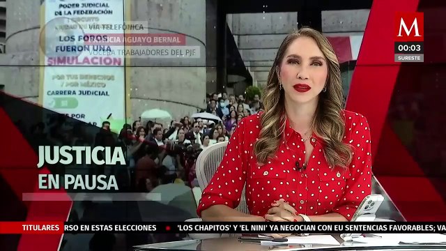 Patricia Aguayo Bernal anunció suspensión de labores en el Poder Judicial