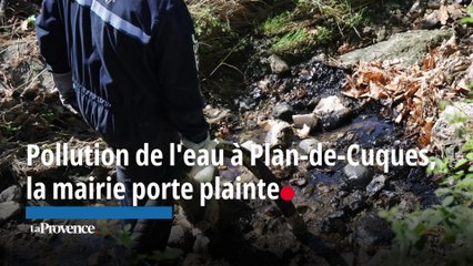 Pollution de l'eau du lit du Jarret à Plan-de-Cuques, la mairie porte plainte