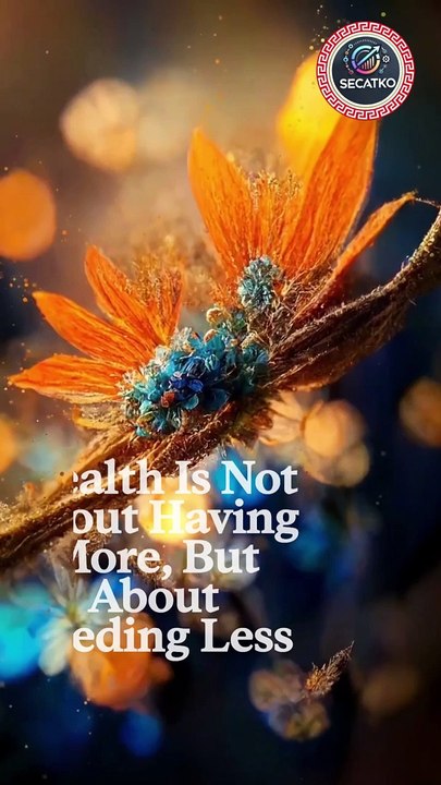 Wealth Is Not About Having More
