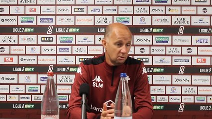 Rodez - Metz, la conférence d'avant match