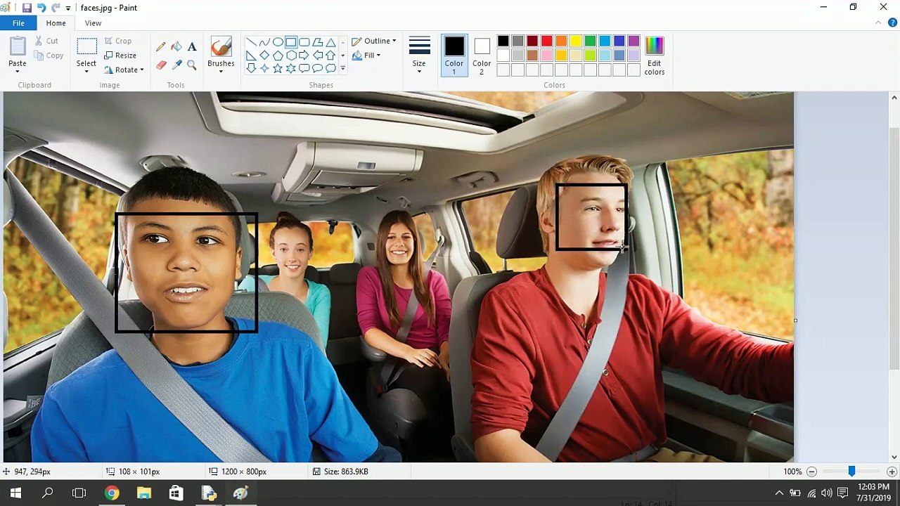 Detect face using OpenCV and Python - Image Processing - Programming Concepts