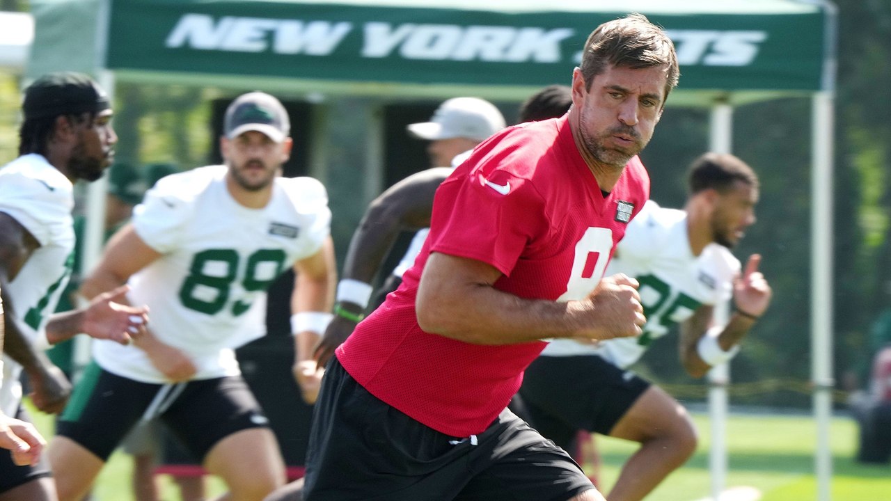 Aaron Rodgers Comments on Intense Jets Training Camp