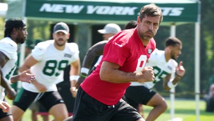 Aaron Rodgers Comments on Intense Jets Training Camp