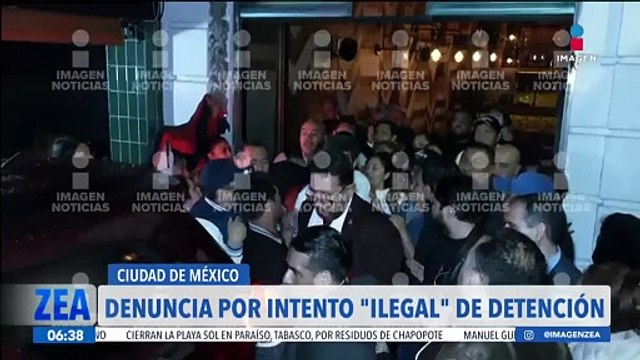La Fiscalía CDMX denuncia intento de detención ilegal en contra de Javier Corral