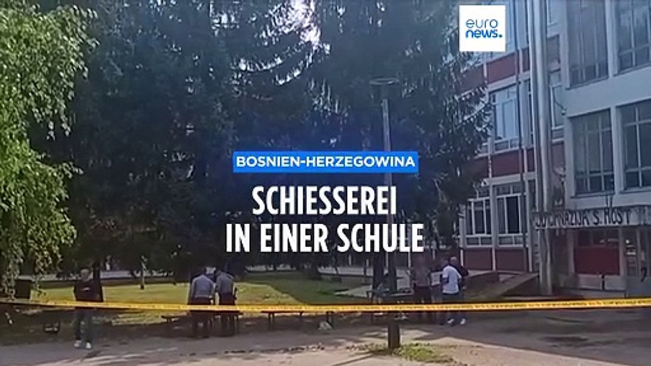 Blutbad an bosnischem Gymnasium, Hausmeister erschießt 3 Schulmitarbeiter