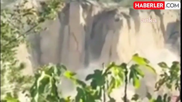 Erzurum'da heyelan tehlikesi: Mahalle sakinleri çözüm bekliyor