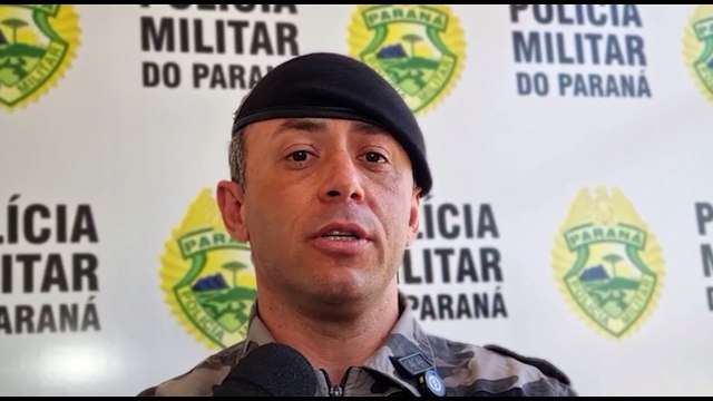 Tenente dá detalhes sobre prisão do homem que levou filho menor de idade para cometer furto