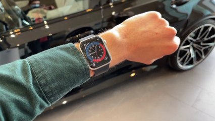 Abriendo un BMW con CarKey de Apple