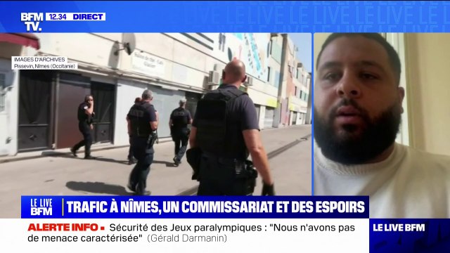 Sur la symbolique, c'est important : Salim El Jihad (association Ensemble ) réagit à l'ouverture d'un commissariat dans le quartier Pissevin à Nîmes