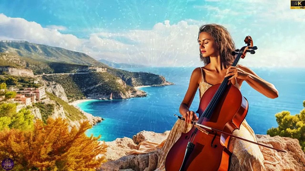 Mediterranean Harmony: Divine Music for Healing Body, Spirit & Soul | Calming 4K Relaxation & Meditation