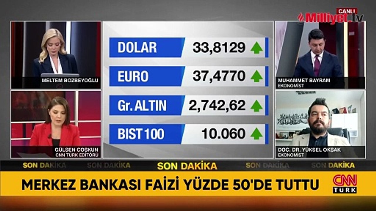 Merkez Bankası'nın faiz kararı belli oldu