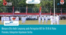 Menpora Dito Hadir Langsung pada Peringatan HUT Ke-79 RI di Pulau Pramuka, Kabupaten Kepulauan Seribu